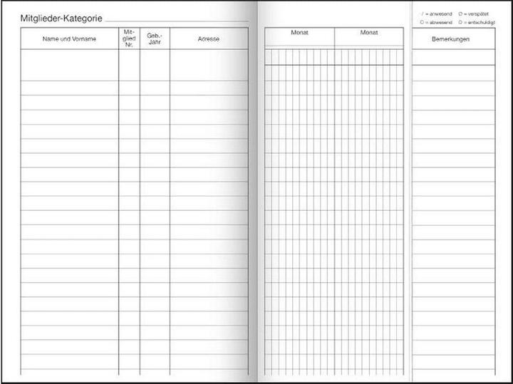 Immagine prodotto Favorit Libretto d'appello (18 x)