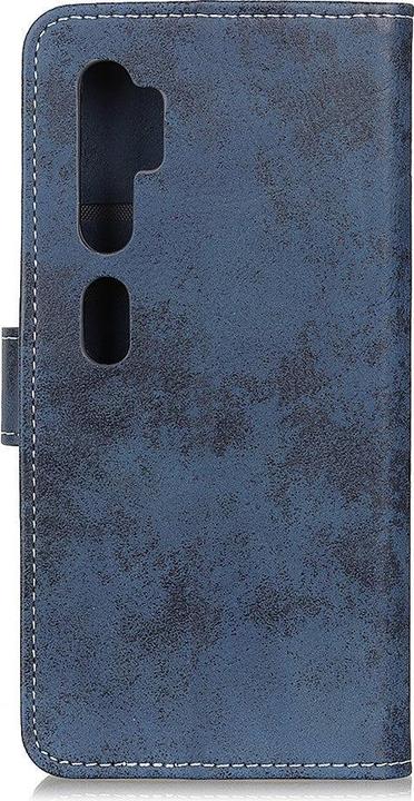 Immagine prodotto Cover-Discount Xiaomi Mi Note 10 - Custodia Vintage Suede Optics Blu Scuro (Xiaomi Mi Note 10)