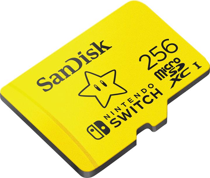 Produktbild SanDisk Nintendo Switch Card (256 GB, microSDXC, U3, UHS-I)