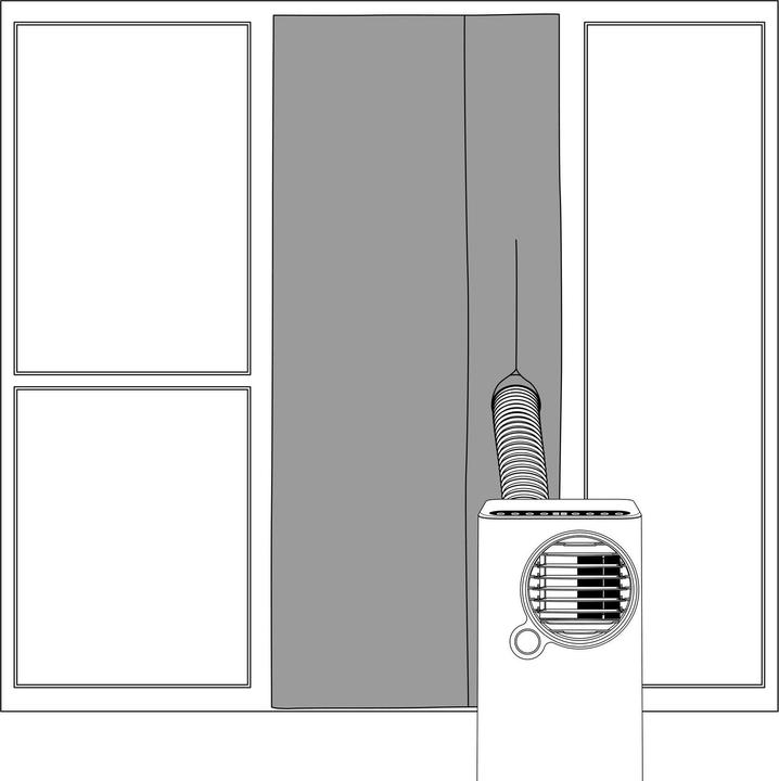 Actual product image Furber Sliding door seal