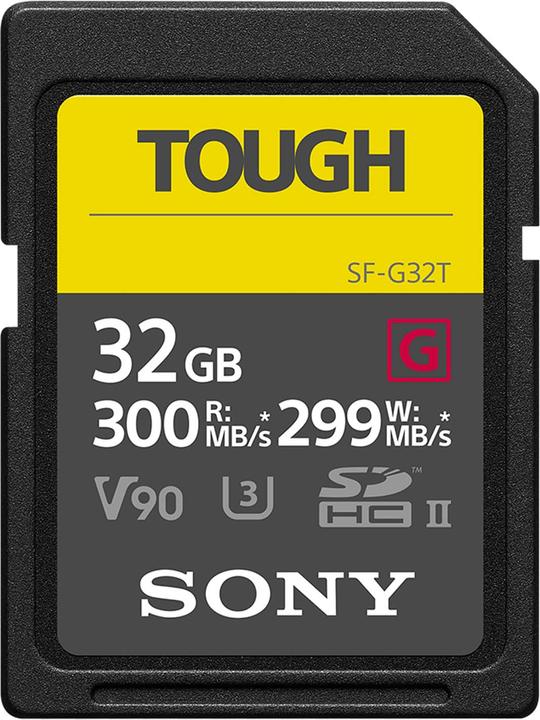 Sony SF-G Tough SDXC UHS-II (32 GB, SDHC, U3, UHS-II)