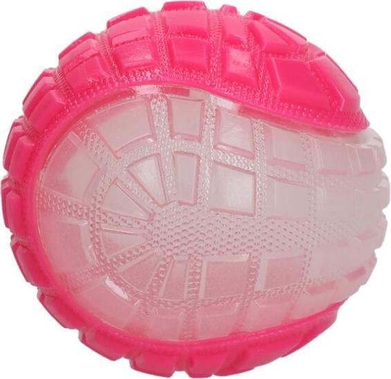 Dog Comets Glow in the Dark Moon Pink S (Ballspielzeug Hund)