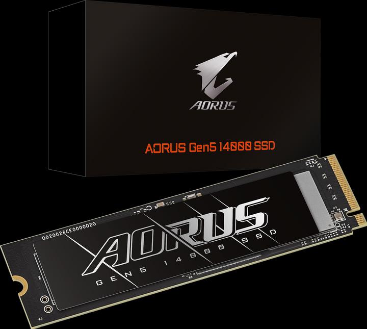 Actual product image Gigabyte AORUS Gen5 14000 (1000 GB, M.2 2280)