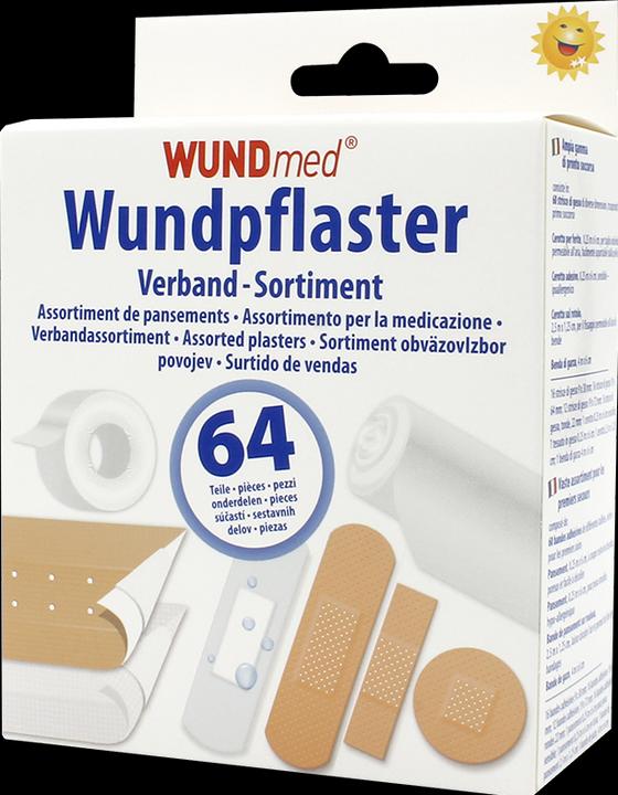Actual product image Wundmed Erste-Hilfe-Set mit 64 Pflaster