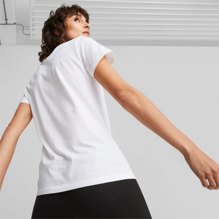 Actual product image Puma ESS+ Metallic Logo Tee (XS)