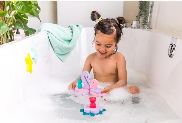 Actual product image Konjac Sponge Puzzle Friends - Fairy Pond