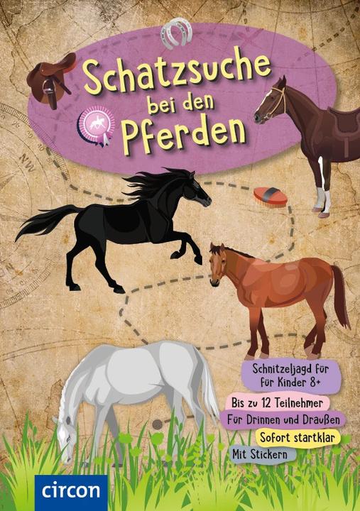 Produktbild Schatzsuche bei den Pferden (Deutsch, Verena Höver, 2022)