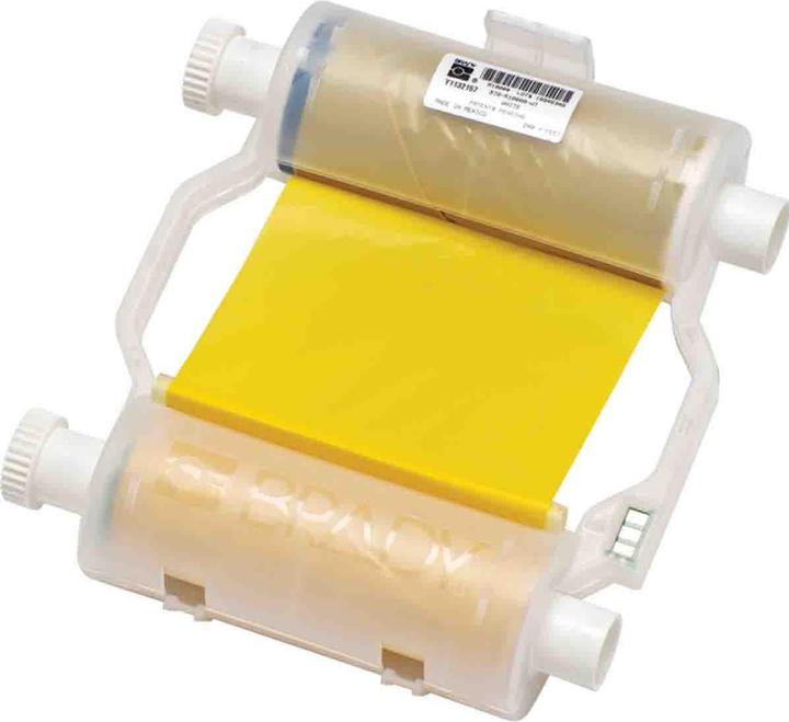 Produktbild Brady B30-R10000-YL, Farbband, Gelb, 110.00 mm x 60.00 m, nur zum Drucken auf weisses Material B-59