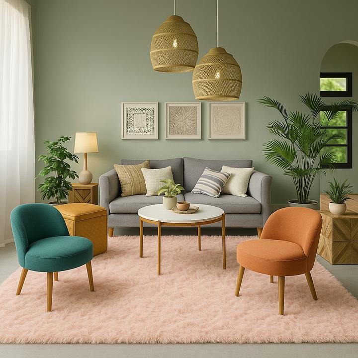 Produktbild Pergamon Luxus Super Soft Fellteppich Aspen Meliert (140 x 180 cm)