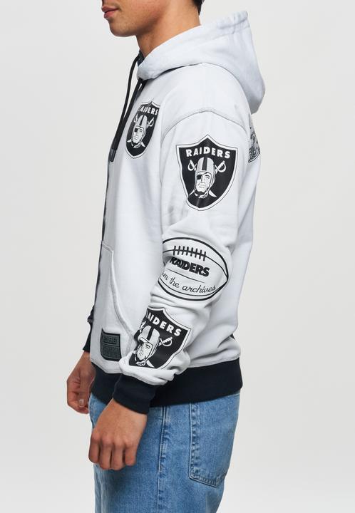 Immagine prodotto Recovered Felpa con cappuccio in pile Re:covered - INK DYE Las Vegas Raiders (L)