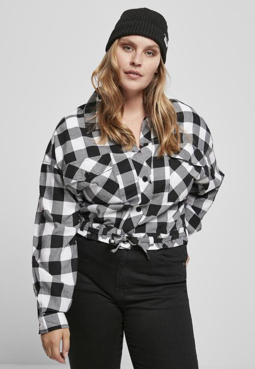 Immagine prodotto Urban Classics Camicia a quadri corta da donna (3XL)