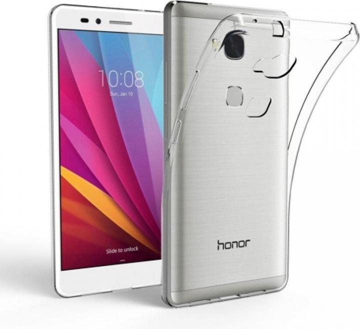 Actual product image Screenguard Honor 5X Flexible TPU Clear Case (Honor 5X)