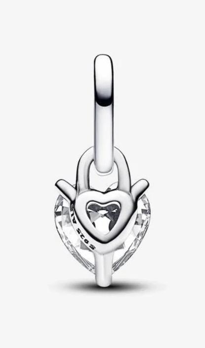 Actual product image Pandora ME Keyhole Heart Mini (Sterling silver, Enamel)
