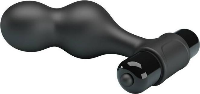 Produktbild Mr. Play Mr Play - Vibrierender Analplug Aus Silikon Schwarz