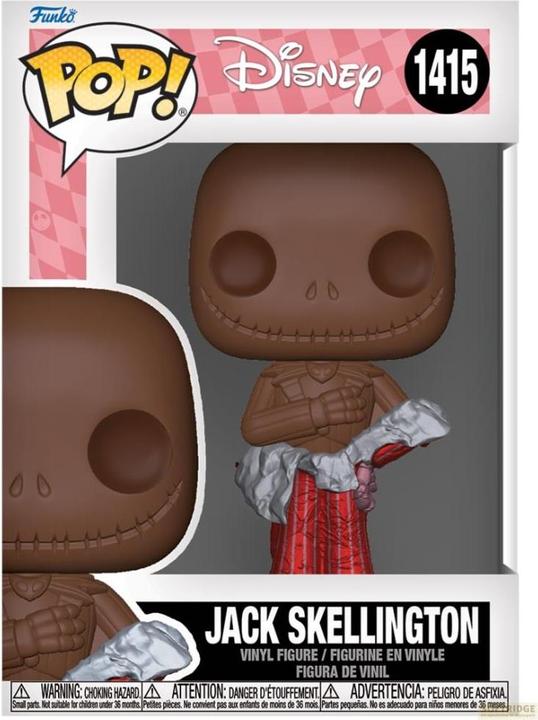 Produktbild Funko L'ETRANGE NOEL DE MONSIEUR JACK - POP Disney N°1415 -Jack (Val Choc)