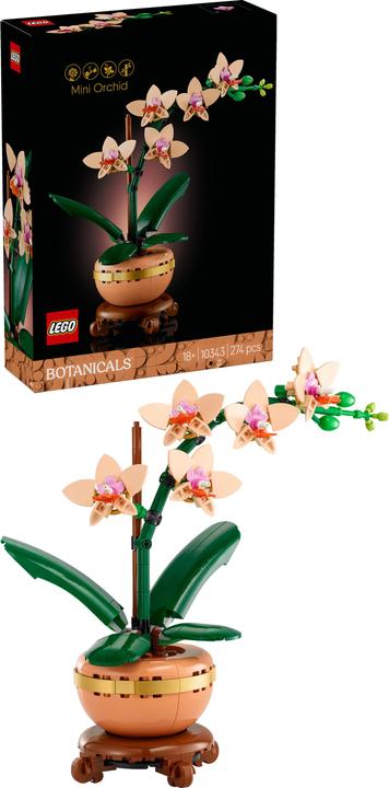 Actual product image LEGO Mini-Orchidee (10343, LEGO Botanical)