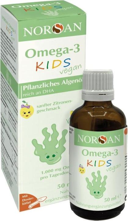 Produktbild Norsan Omega-3 Kids vegan (50ml) (1 Stück, Öl, 121 g)