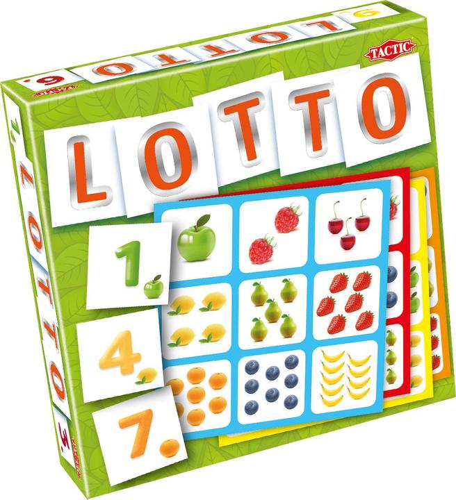 Image du produit Tactic Fruit & Numbers Lotto (Allemand)