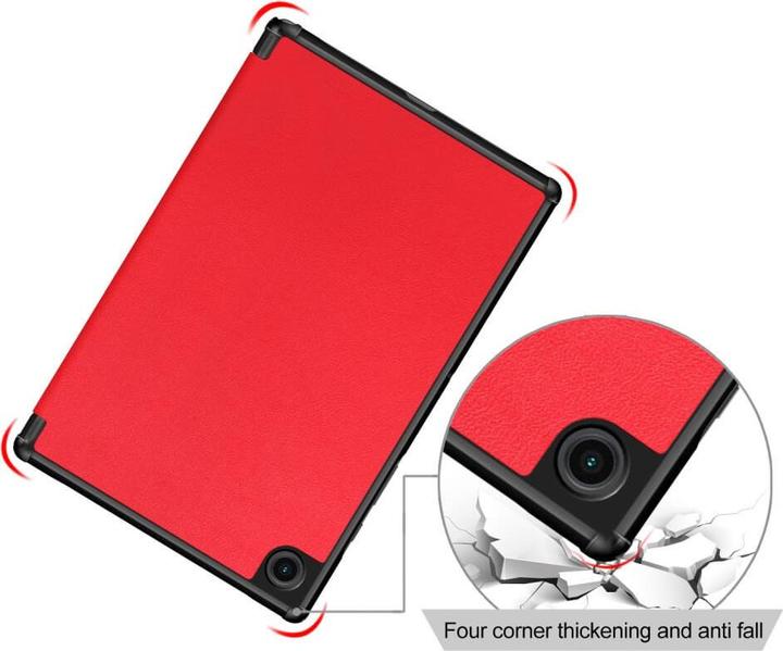 Image du produit Cover-Discount Galaxy Tab A7 Lite - Étui Smart Tri-fold rouge (Galaxy Tab A7 Lite)