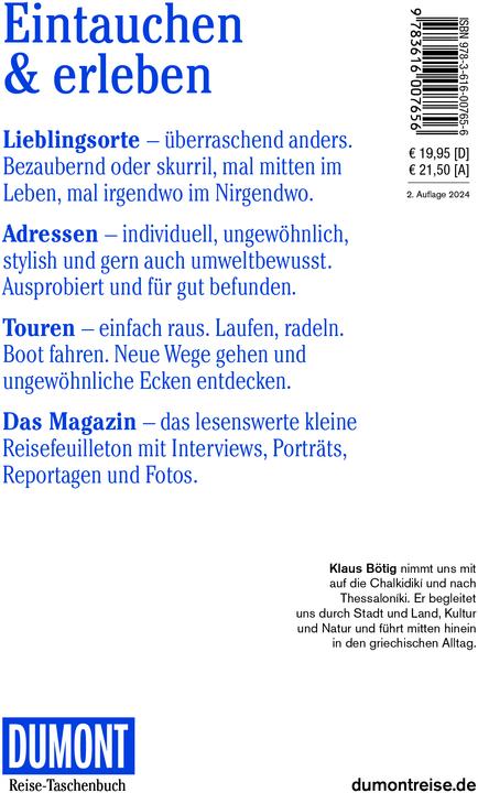 Nährwerte und Zutaten RTB Chalkidiki&Thessa (Deutsch, Klaus Bötig, 2024)