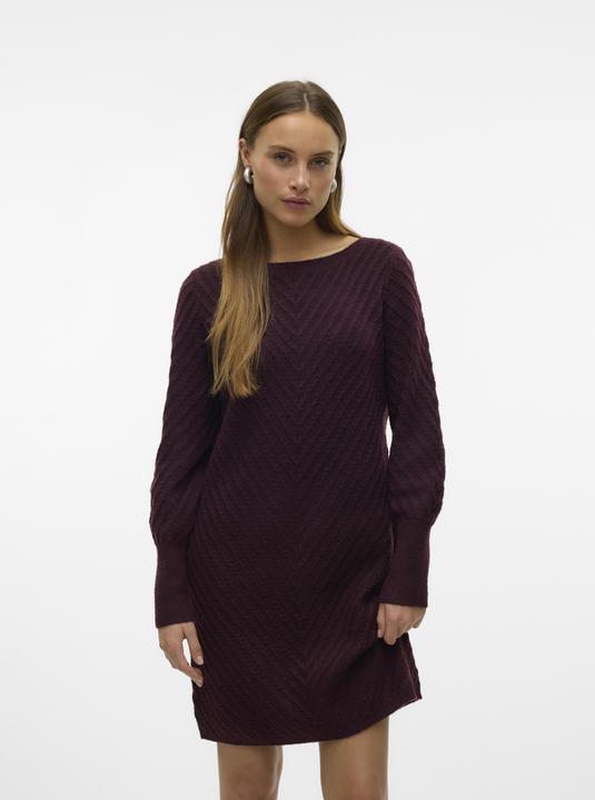 Immagine prodotto Vero Moda VMANJASTINNA LS BOATNECK DRESS GA EXC Abito lavorato a maglia (S)