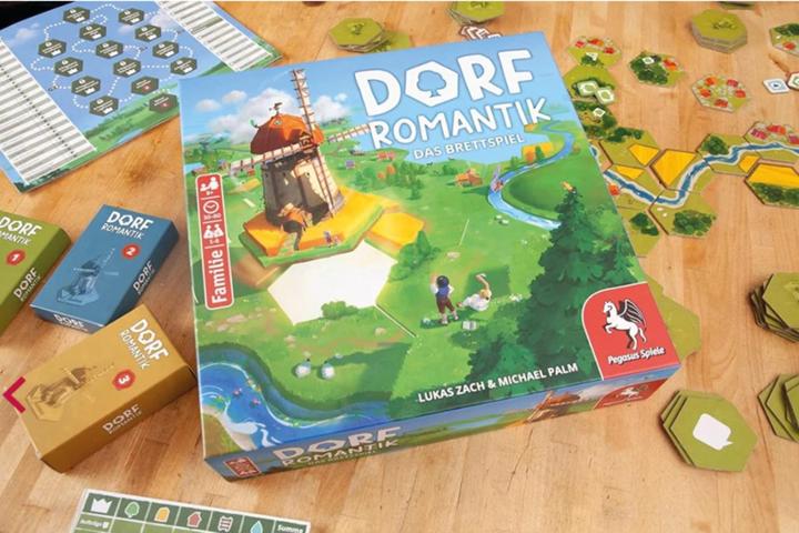 Actual product image Pegasus Village Romance Board Game, d/f/i (French, German, Italian)