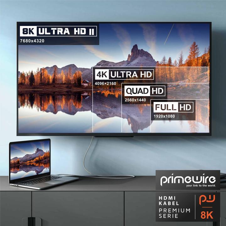 Actual product image Primewire HDMI (Typ A) — HDMI (Typ A) (2 m, HDMI)