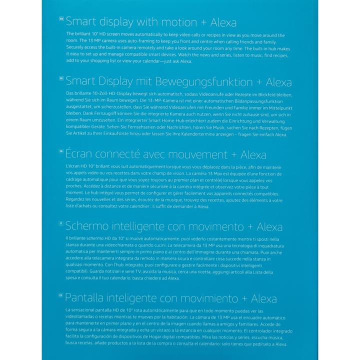Produktbild Amazon Echo Show 10 (3. Generation) (Amazon Alexa)