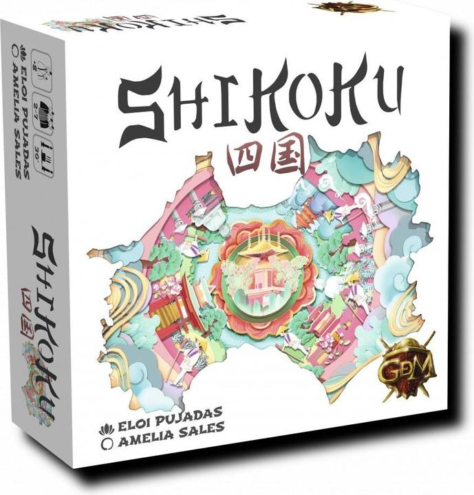 Image du produit Funbot 1022575 - Shikoku - Jeu de plateau, pour 3-8 joueurs, à partir de 8 ans (Allemand)