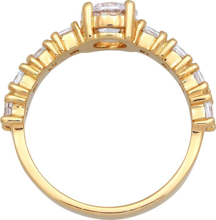 Immagine prodotto Elli Anello Zirconia Fidanzamento Eternità Argento 925 (54, 925 Argento)