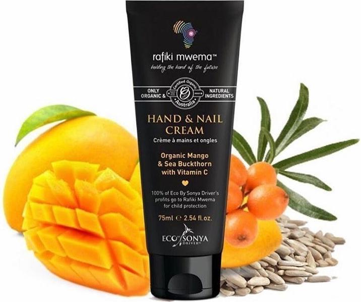 Actual product image Eco by Sonya Rafiki Hand & Nail Cream - Organic Mango Hand Cream (75 ml)