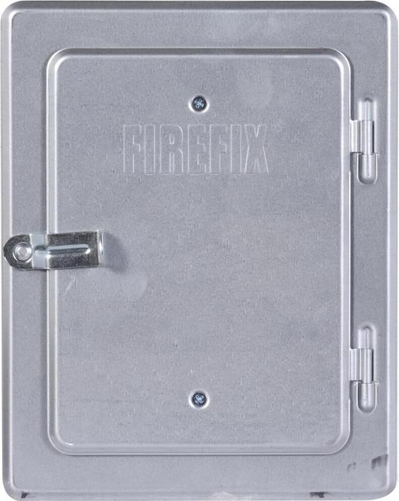 Actual product image FireFix Kamintür 14x20cm verzinkt (23 x 29 cm)