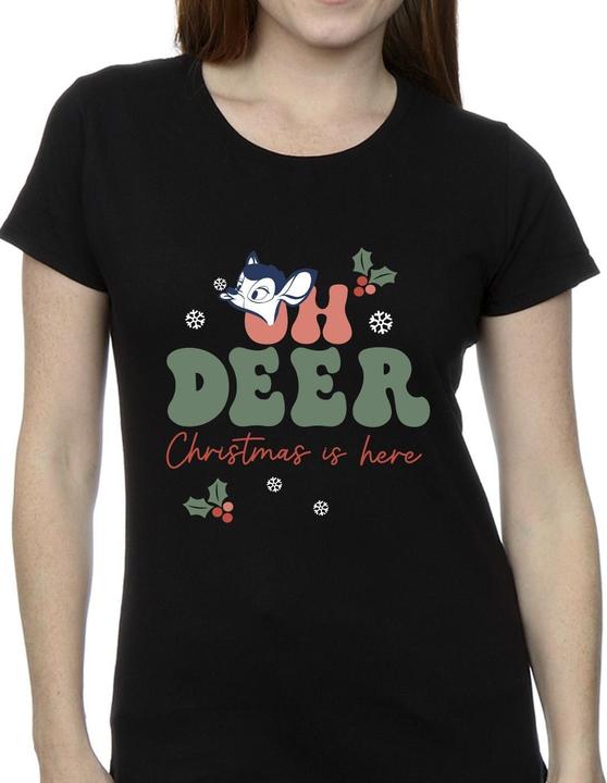 Immagine prodotto Disney Maglietta da donna/ragazzo in cotone Bambi Oh Deer (L)