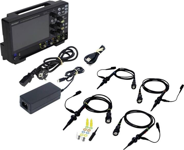Produktbild Voltcraft DOV1004 Digital-Oszilloskop 100 MHz 4-Kanal 1.25 GSa/s 50 Mpts 12 Bit (CAT II)