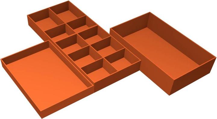 Produktbild Feldherr LEVA-NORD-3D - Organizer für Die Legenden von Andor: Die Reise in den Norden + Erweite (Kunststoff)