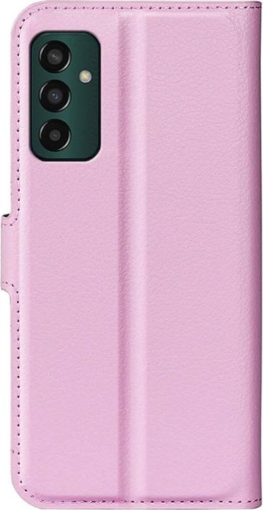 Actual product image Cover-Discount Galaxy M13 - Leather case pink (Samsung Galaxy M13)