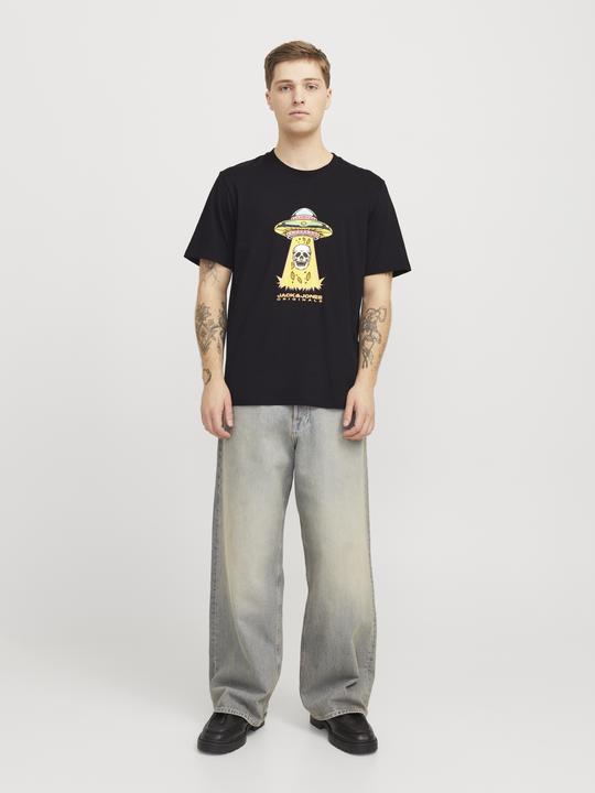 Image du produit Jack & Jones Joranatomy Skull Tee Ss Crew Neck Ln (XL)