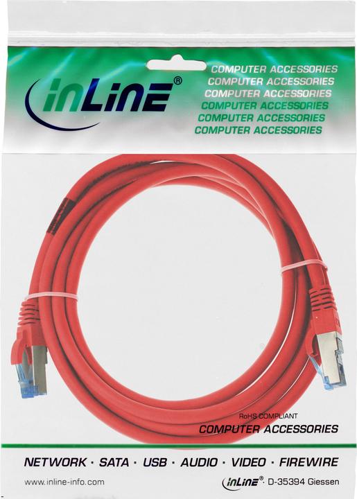 Produktbild InLine Patchkabel Cat.6A, S/FTP (PiMf), 500MHz (S/FTP, CAT6a, 2 m)