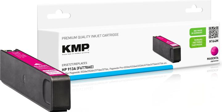 Actual product image KMP H164M - Compatible - Pigment based ink - Magenta - HP - HP PageWide 352 dw (M)