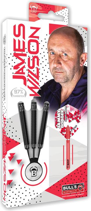 Actual product image Bull's James Wilson Stone Dart, 97% Tungsten (22 g)