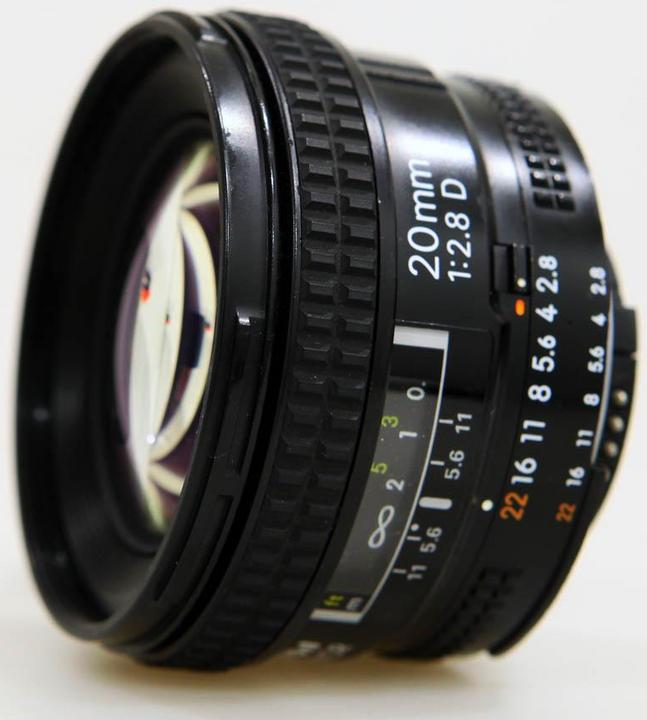Produktbild Nikon Objektiv 20mm, f/2.8D AF Nikkor - (EU) (Nikon F, Vollformat)