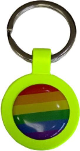 Stolz - Lgbt-Flaggen-Phosphorit-Metall-Schl?Sselanh?Nger