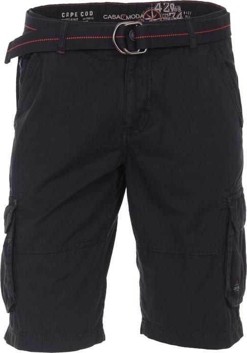 Casa Moda Hose Cargo-Bermuda mit Gürtel und seitlichen Taschen (31)