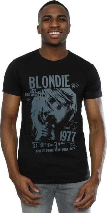Immagine prodotto Blondie Tour 1977 Chest Maglietta Uomo (4XL)