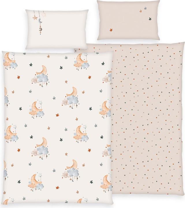 Babybest Moon and Stars Bettwäsche Made in green