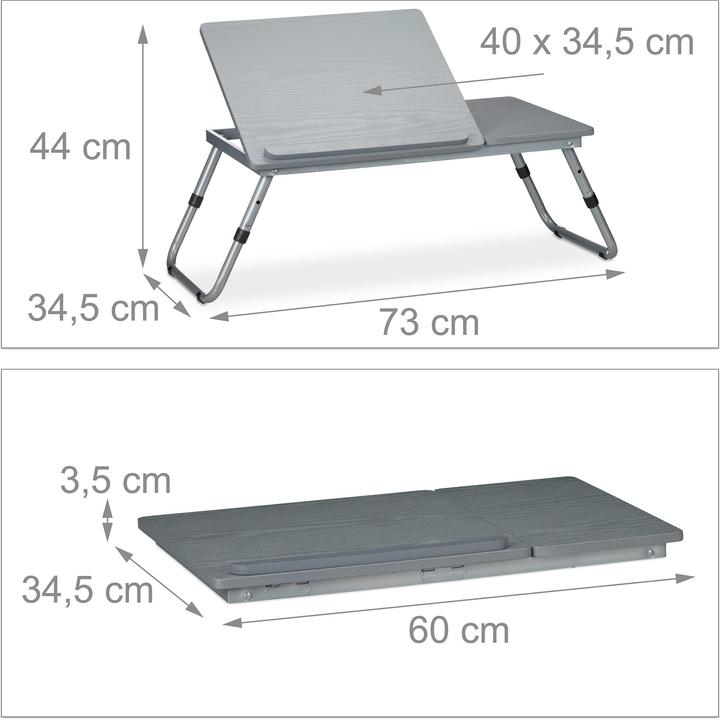 Immagine prodotto Relaxdays Tavolo per laptop