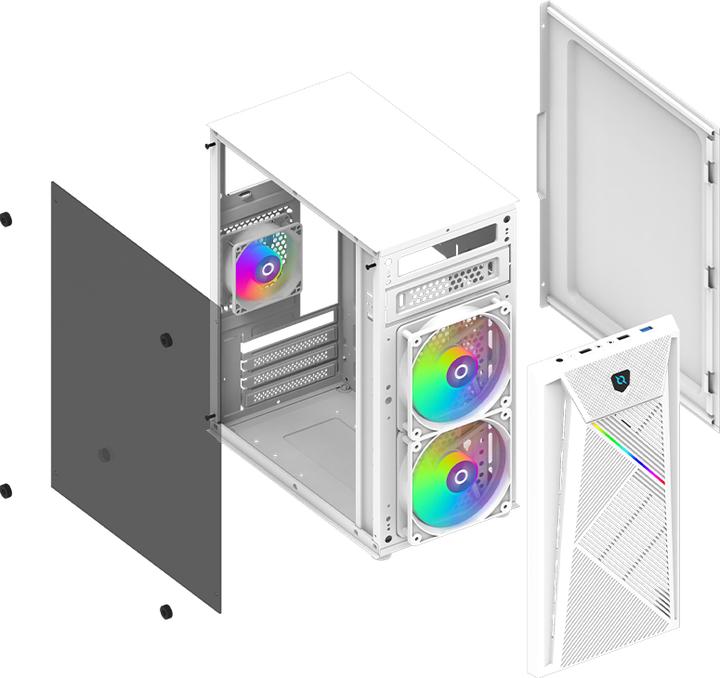 Actual product image Aqirys Bellatrix Pro (Mini-ITX, mATX)