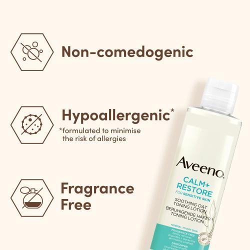 Actual product image Aveeno Calm+Resto Ber Toni Lot Haf 200ml (Tonic water, 200 ml)