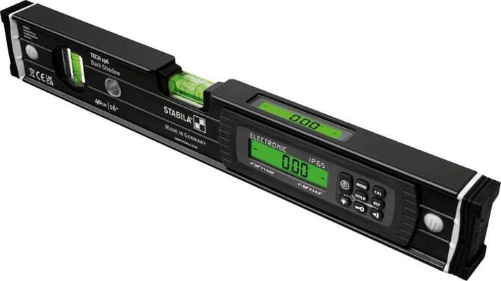 Actual product image Stabila Niveau d'eau électronique Type TECH 196 Dark Shadow 40 cm (40 cm)