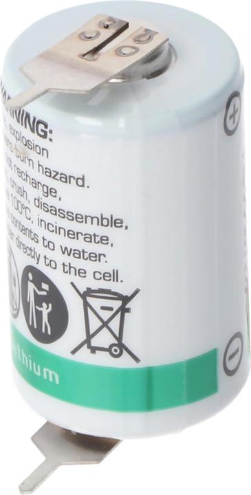 Produktbild Saft Batterie LS142502PF, Size 1/2 AA mit Printfahnen (1 Stk., AA, 1100 mAh)